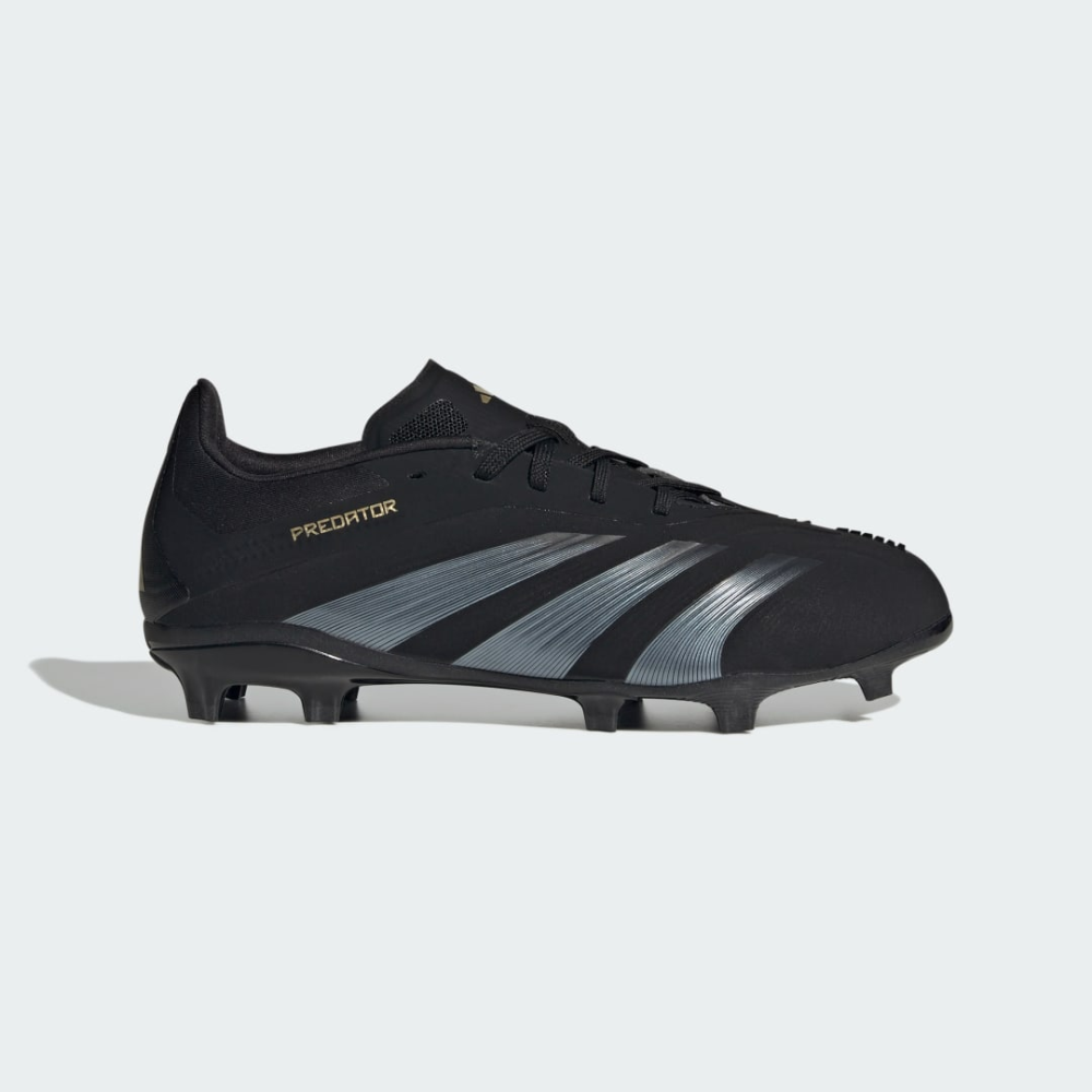 Black and white predator boots on sale