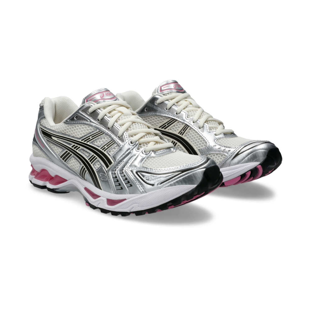 Asics pink and grey online