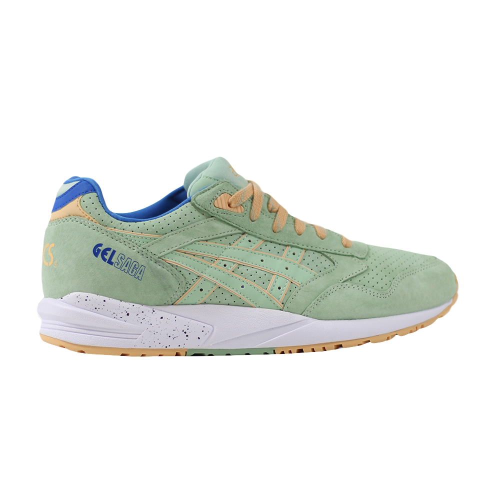 Asics gel saga green sales