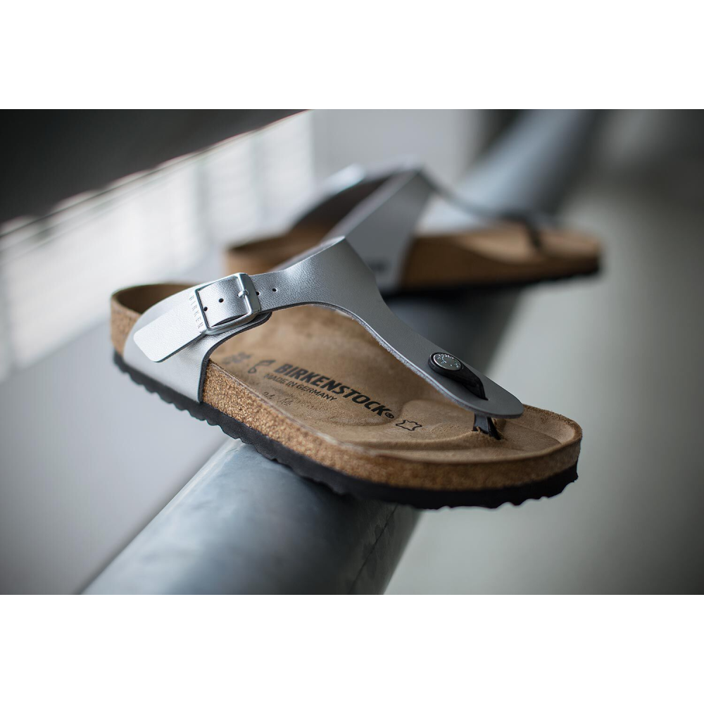 Birkenstock gizeh zilver online