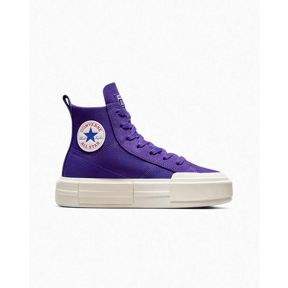 Chucks store lila 38