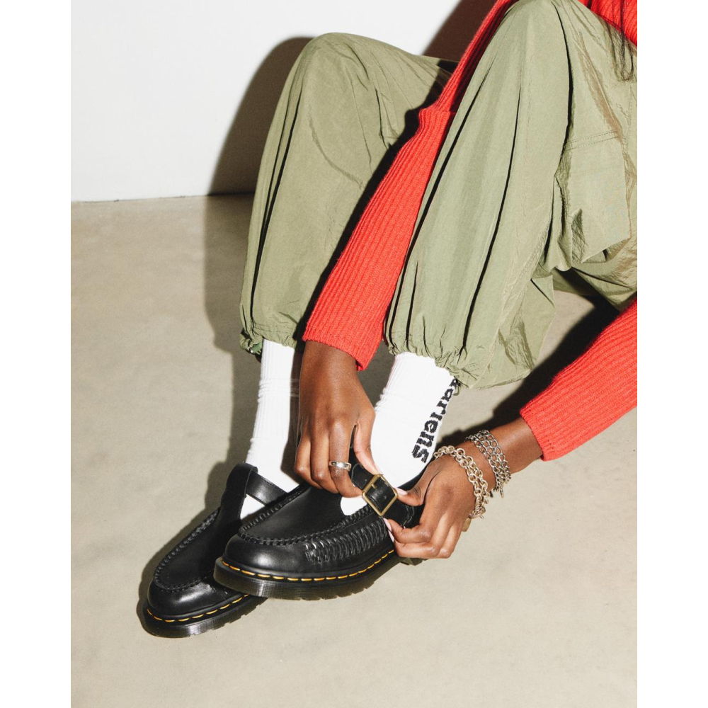 Image of Dr. Martens Adrian T Bar Woven Loafer sneaker.s
