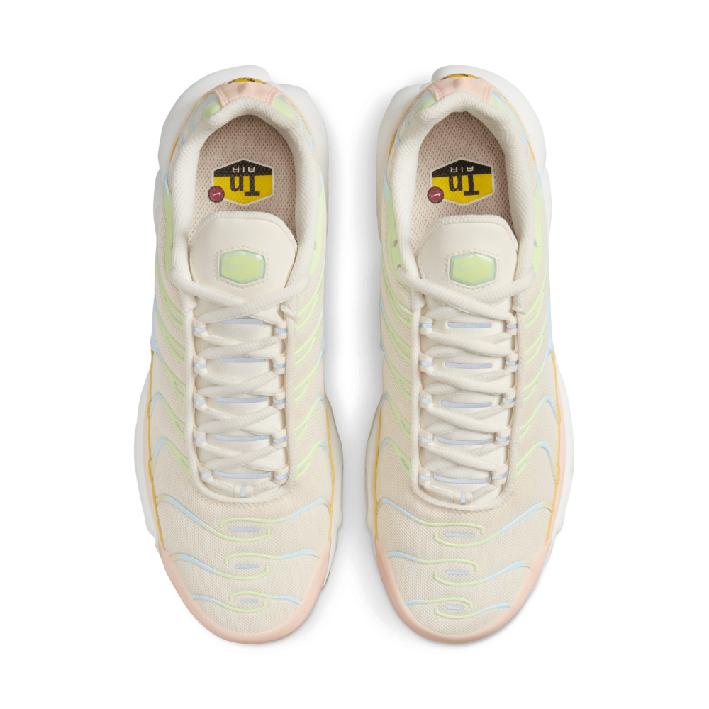 Air max plus white pink yellow online