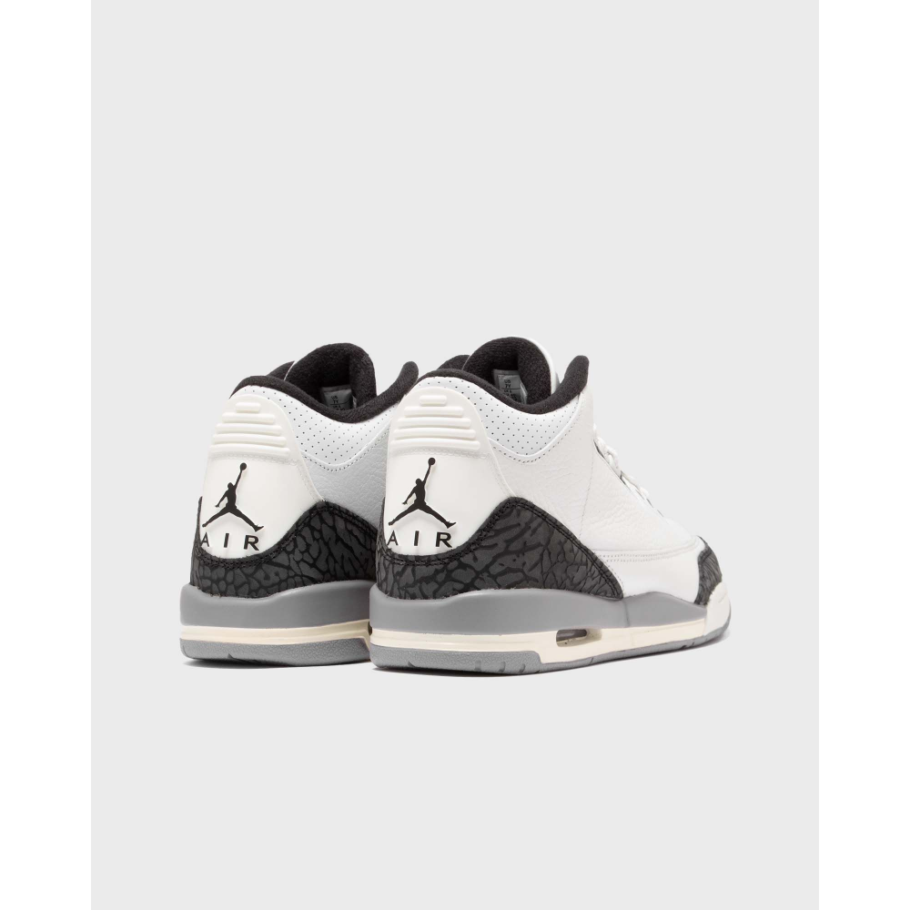 All white jordan 3s online