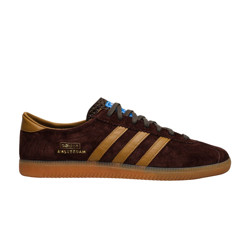 adidas AMSTERDAM ブラウン ゴールド Mixed selection of adidas Amsterdam 🇳🇱, all vintage