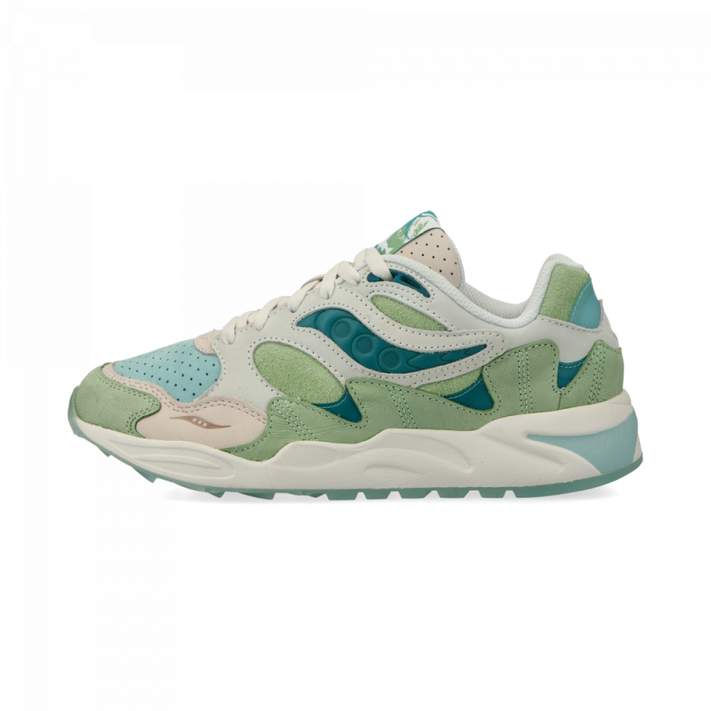 saucony grid 7000 green