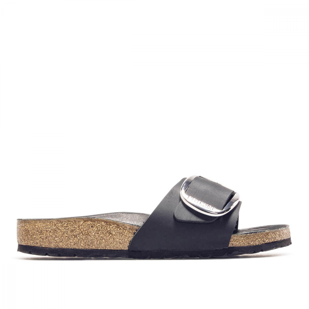 birkenstock big buckle schwarz gold