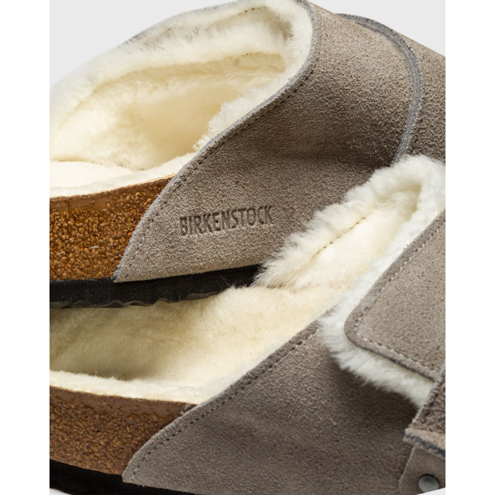 Birkenstock Kyoto Shearling VL Stone Coin LAF grau 1023197