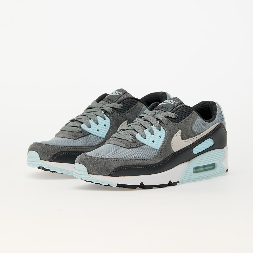 Nike air max 90 leather premium blue graphite hotsell