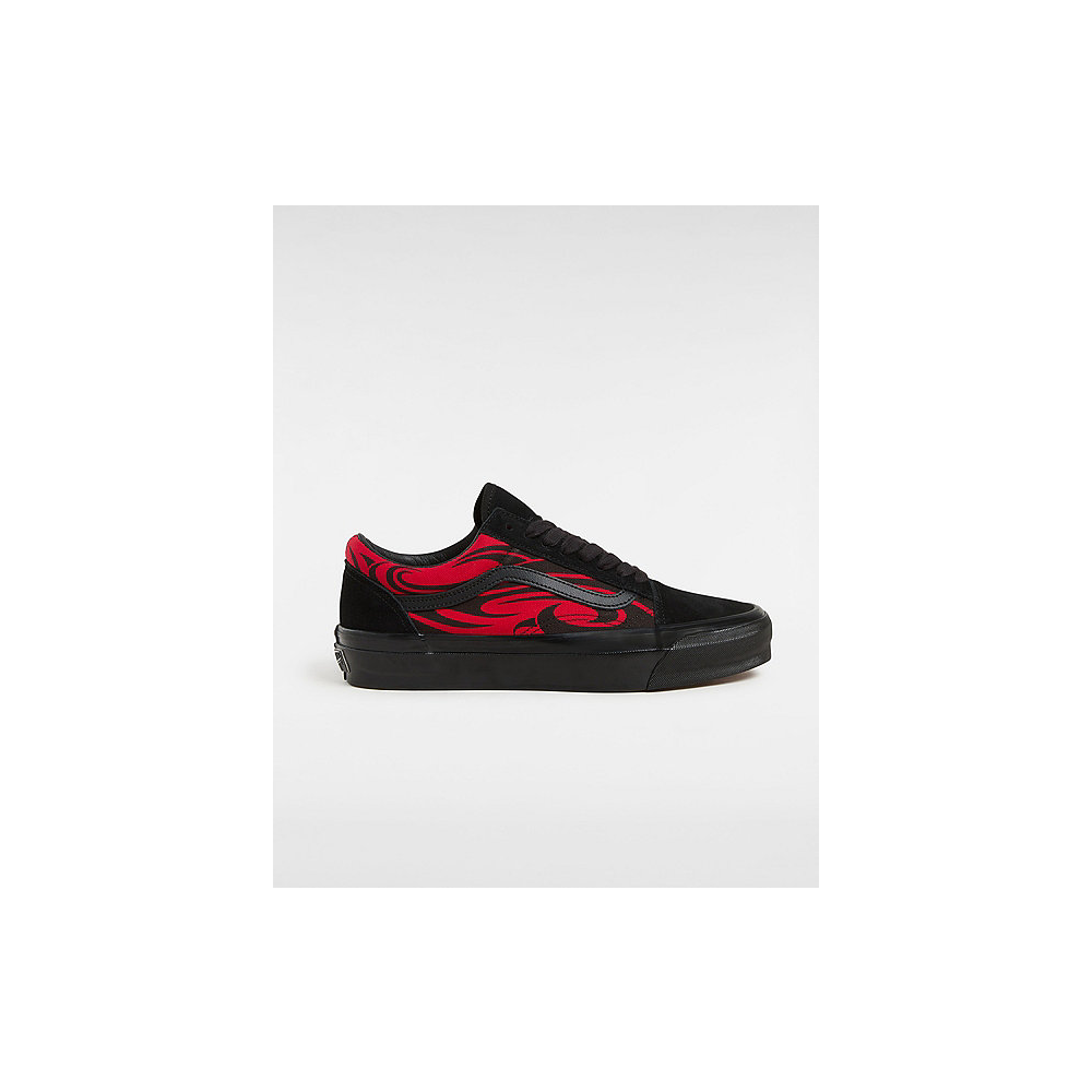 VANS★PREMIUM OLD SKOOL★Y2K FLAME BLACK/WHITE Premium Old Skool Y2K Flame - Black/White – Feature