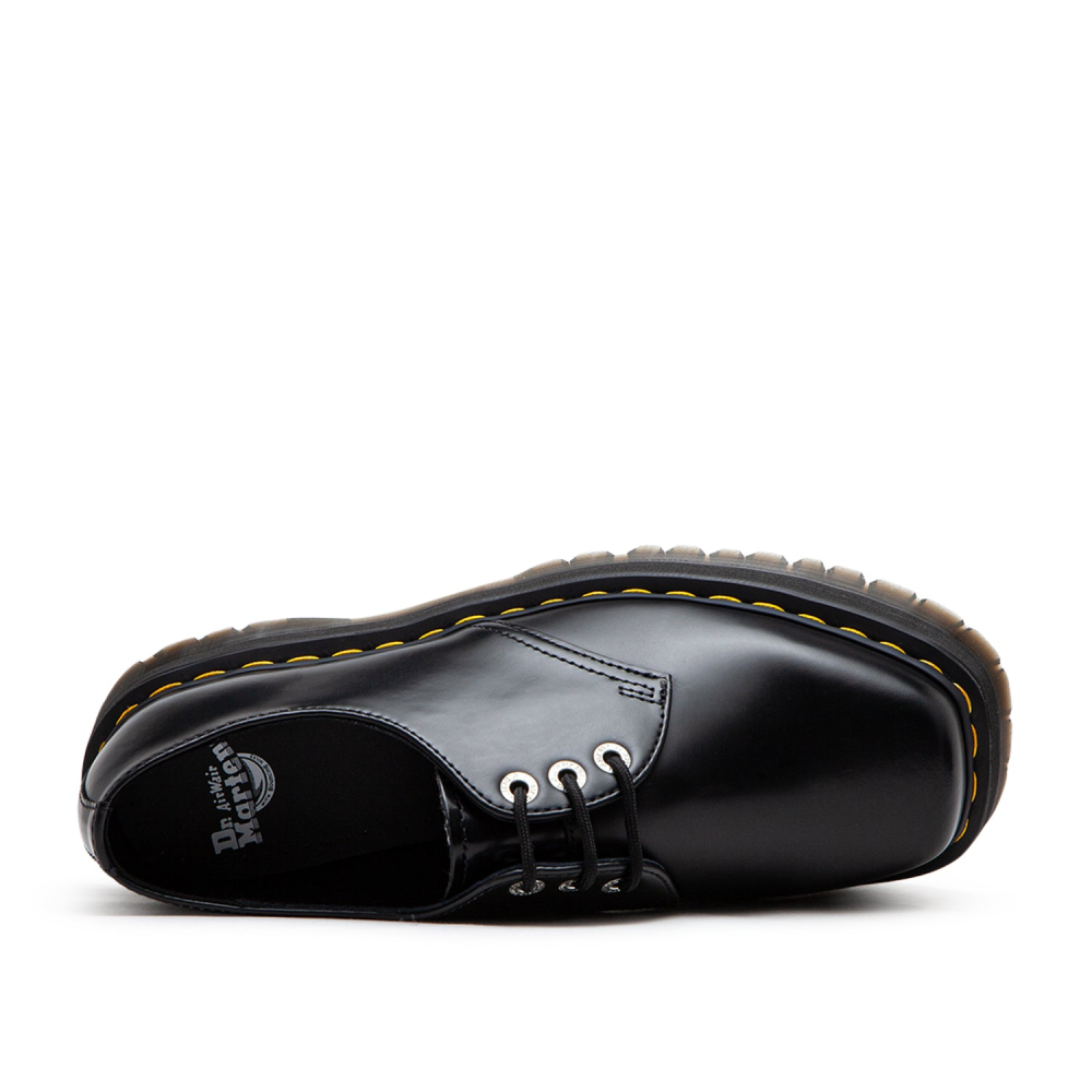 Dr.Martens 1461 QUAD SQUARED 29cm（UK10） Dr. Martens 1461 QUAD BLACK POLISHED SMOOTH Schwarz