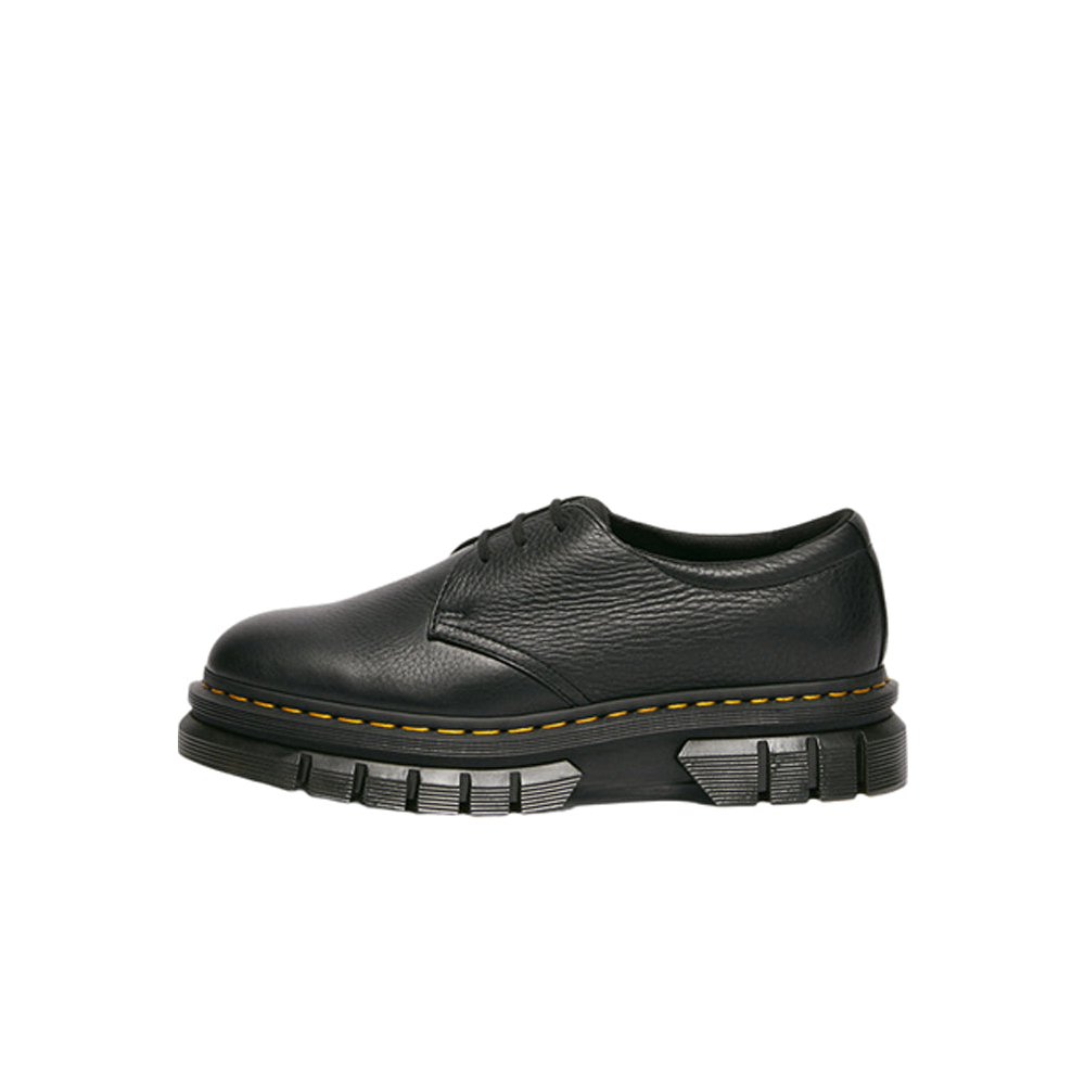 Dr. Martens Rikard 3i, Sneaker Uomo - Pelle Liscia Con Dettagli Riflettenti A-COLD-WALL*