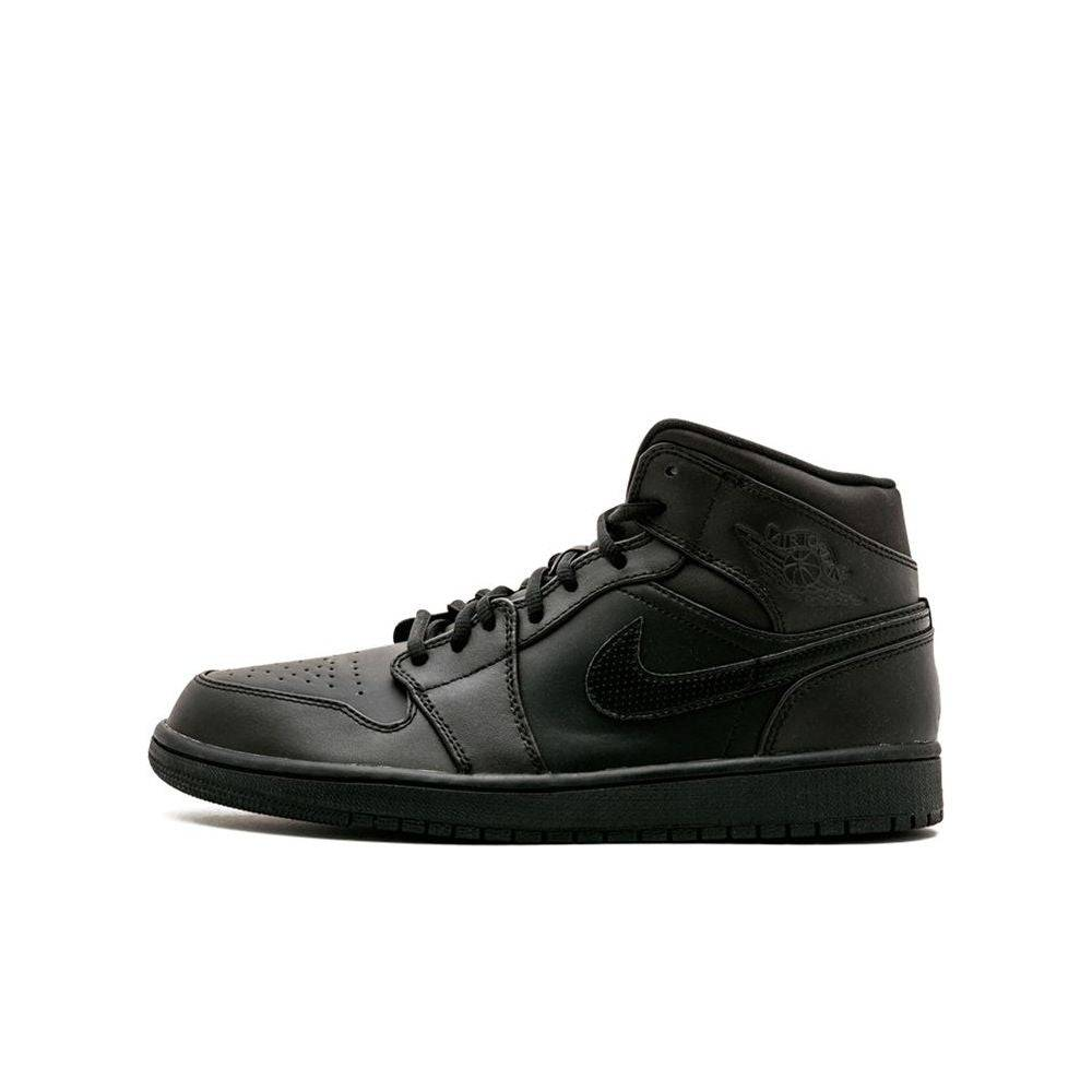 Nike Air Jordan 1 Mid Schwarz Weiß Jordan 1 Mid schwarz 554724-034 Preisvergleich