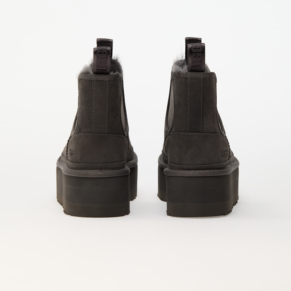 UGG Neumel Platform Chelsea グレー Ugg - Neumel platform chelsea gray ankle boots | STIMM