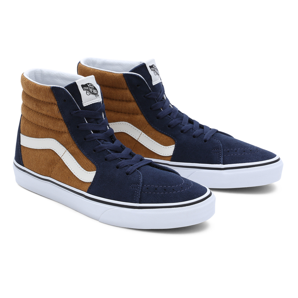 Vans navy cheap sk8 hi