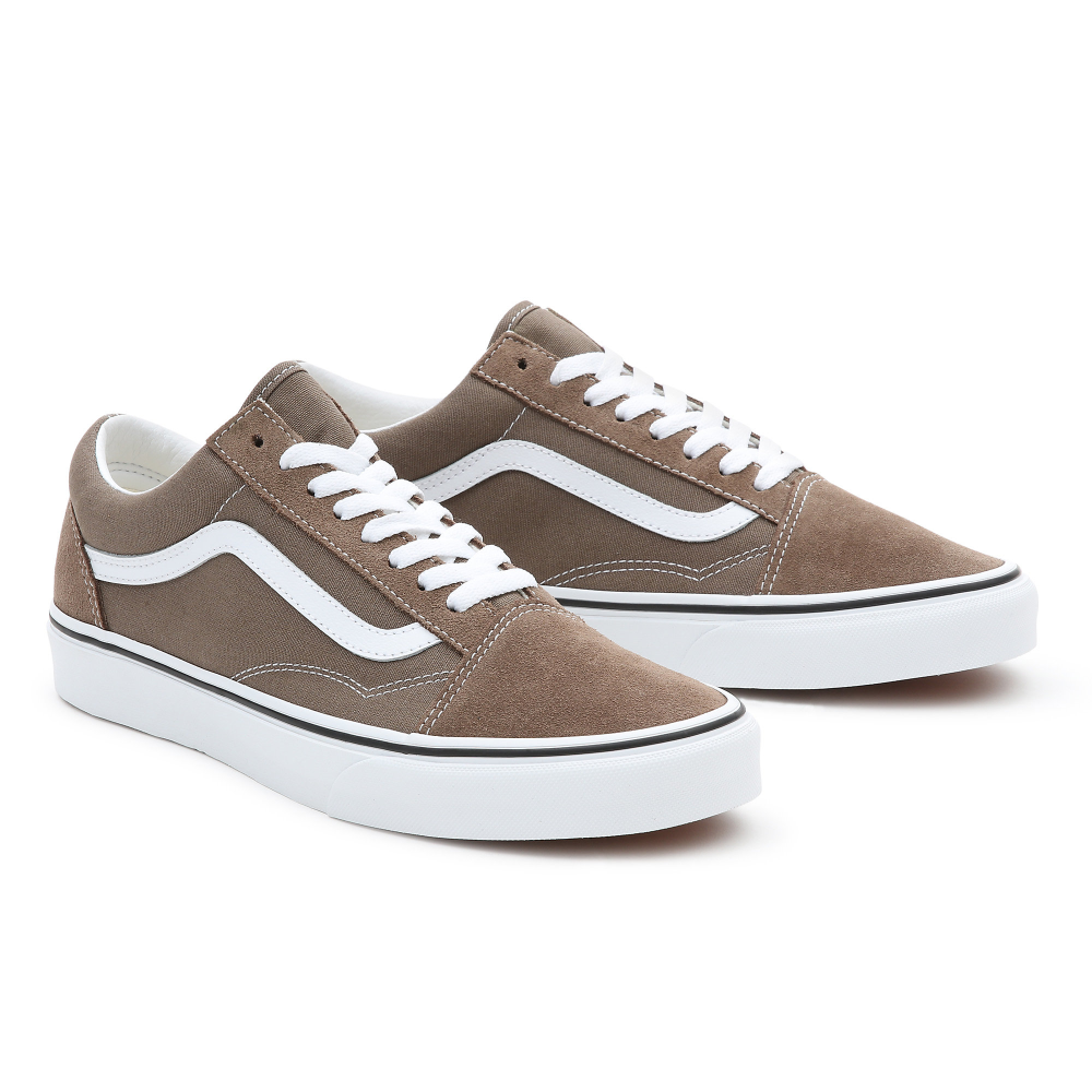 Vans old skool 2025 desert taupe true white