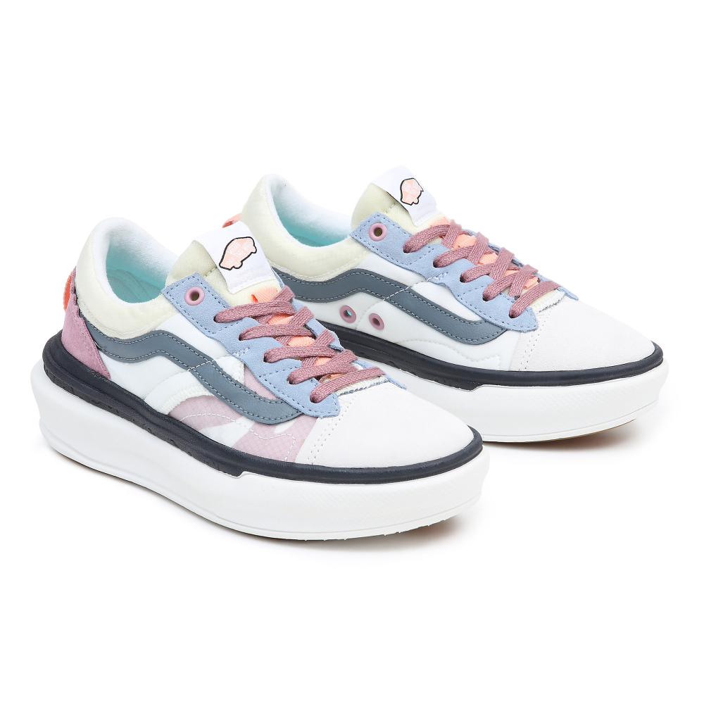 Vans old skool shop pink and blue