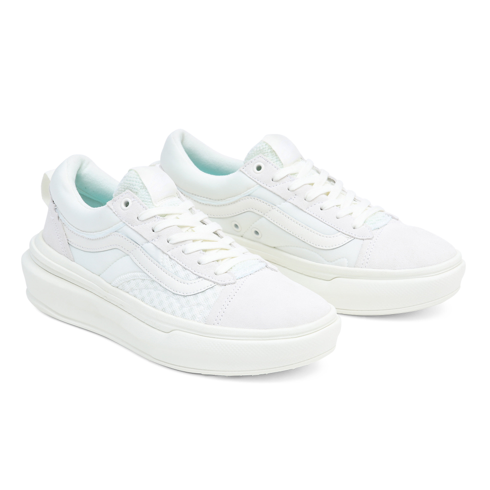 Vans platform shop white snake