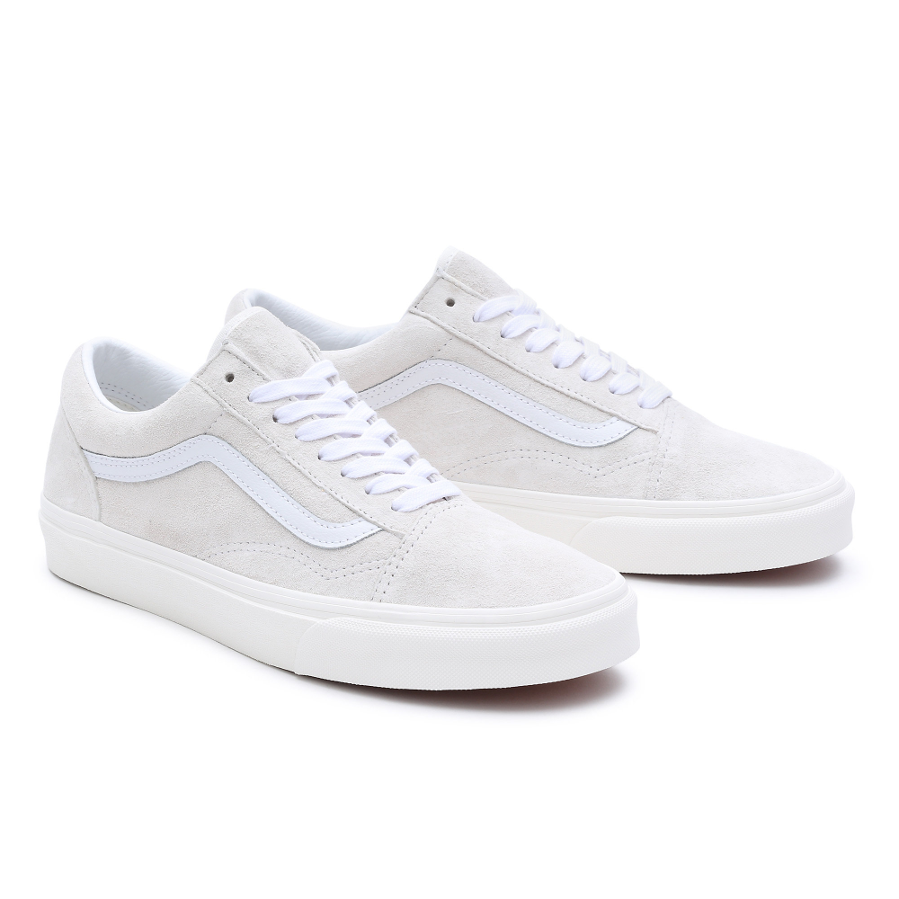 Vans old skool 2024 varsity suede true white