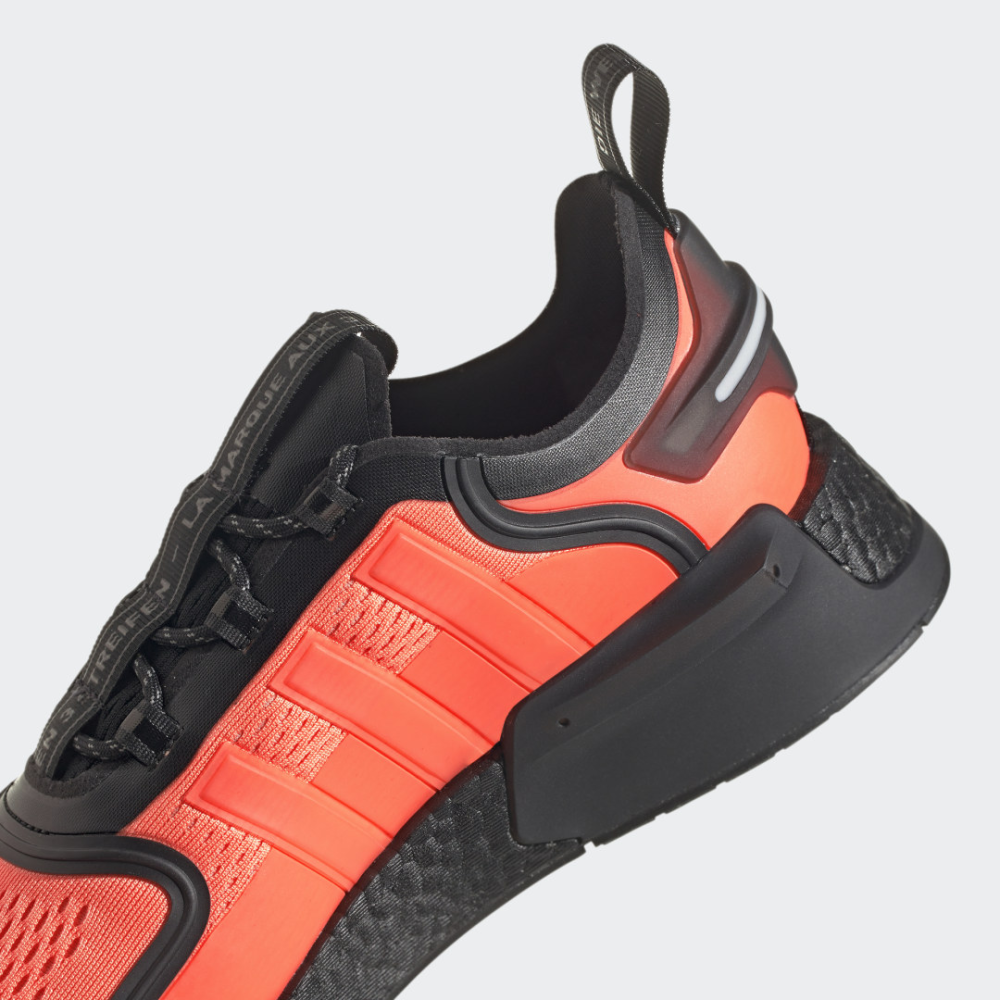 Adidas nmd orange red black best sale