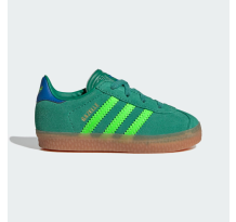 adidas Originals Gazelle Comfort Closure Elastic Laces (JP7137) in grün