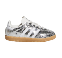 adidas Samba OG Silver Metallic Cracked Leather (JS2096)