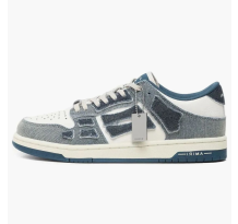 Amiri Skel Top Low Denim Slate Blue womens (PF23WFS004-853)