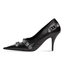 Balenciaga Cagole 90mm Pumps Arena Lambskin (714252WAD4E1081)