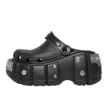 Balenciaga Hardcrocs x Crocs Nero Silver (687398W1S8N1081)