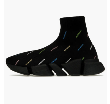 Balenciaga Speed 2.0 Allover Logo Recycled Knit (617239-W2DF0-1088)
