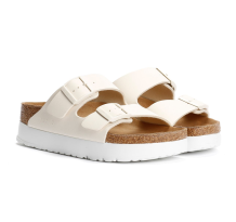 Birkenstock Arizona Flex Narrow Fit Platform (1029127-BFEGGSHELLVEG)