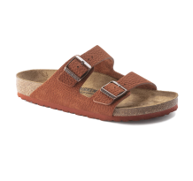 Birkenstock Arizona Nubuck Leather Narrow Fit (1023098) in orange