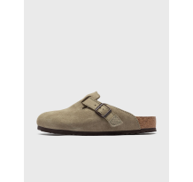 Birkenstock Boston Suede Canvas (1028811) in grün