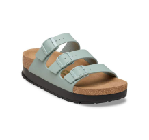 Birkenstock Florida Vegan Flex Platform Birko Flor Narrow Fit Pure Sage (1031244)