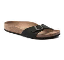 Birkenstock Madrid Vegan (1019969) in schwarz