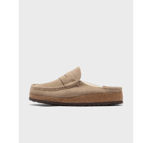 Birkenstock Naples SHEARLING Leather Oiled (1028084) in braun