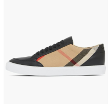 Burberry Leather Suede And House Check Archive Beige womens (8057508)