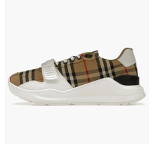 Burberry Ramsey Vintage Check Suede Leather Archive Biege (80485771)