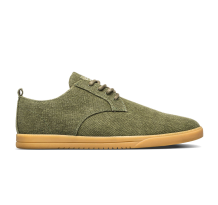 Clae Ellington Textile Olive Washed Canvas (CL24AET01-OXG) in grün