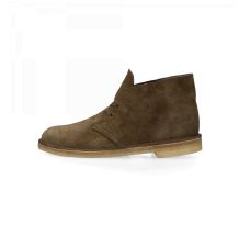 Clarks Desert Boot Dark Khaki Suede (26179328) in schwarz