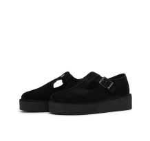 Clarks Wmns Trek Wedge T Bar Suede (26180222)