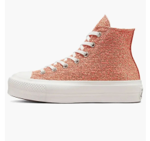 Converse Chuck Taylor All Star Lift Hi Metallic Shimmer Healing Clay (570984C)