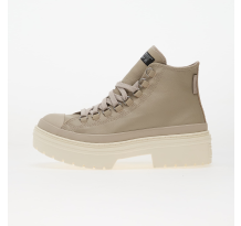 Converse Chuck Taylor All Star Lugged Heel Platform Waterproof Leather Hi Papyrus Egret (A12981C)