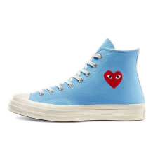 Converse Comme des Garcons PLAY Chuck 70 Bright Blue Taylor All Star Hi (168300C)
