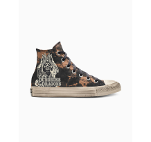 Converse Custom Chuck Taylor All Star Dungeons Dragons High Top By You Grey (A11202CSU24_BLACK_TIEDYE) in bunt