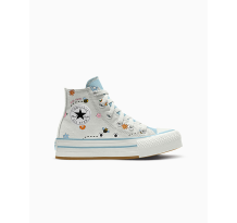 Converse Custom Chuck Taylor All Star Eva Lift Platform By You (A09654CSP24_WHITE_FLOWERSNY) in weiss