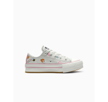 Converse Custom Chuck Taylor All Star Eva Lift Platform By You (A09655CSP24_WHITE_FLOWERS_NY) in weiss