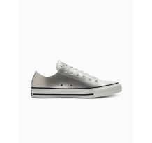 Converse Custom Chuck Taylor All Star Leather By You (156576CSP24_SILVER_CO) in grau