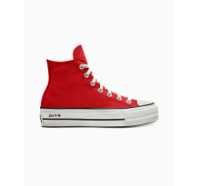 Converse Custom Chuck Taylor All Star Lift Platform Canvas By You (171209CSP24_CONVERSERED_V) in rot