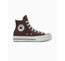Converse Custom Chuck Taylor All Star Lift Platform Canvas By You (171209CSP24_DARKROOT_COC) in braun